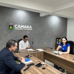 Comissão de Indústria e Comércio debate demandas do setor produtivo e recebe presidente da CDL Cuiabá